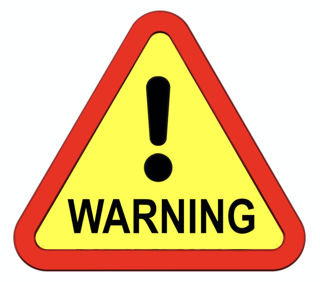 IntraMAX warnings