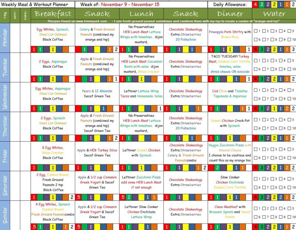 Weekly Meal Planner