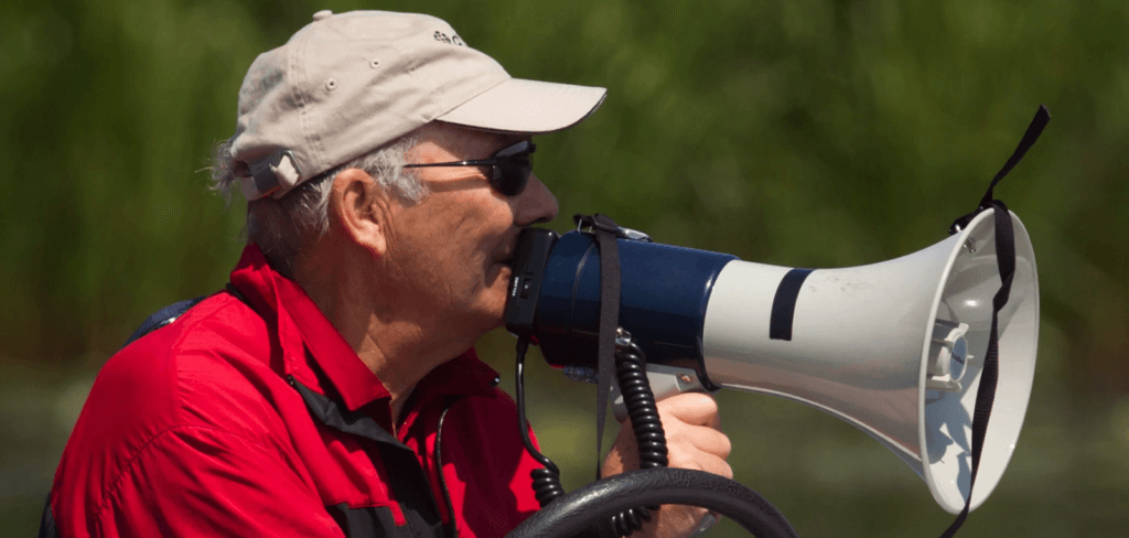 rowing loudspeaker