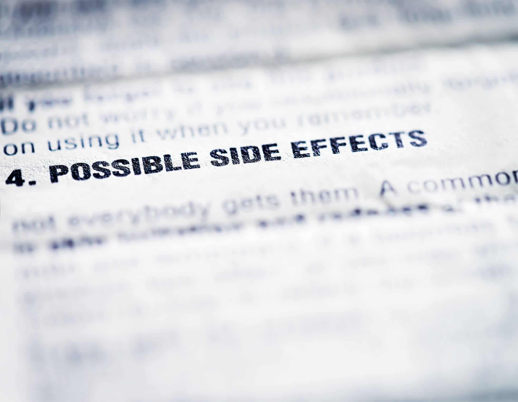 Sports Research side effects
